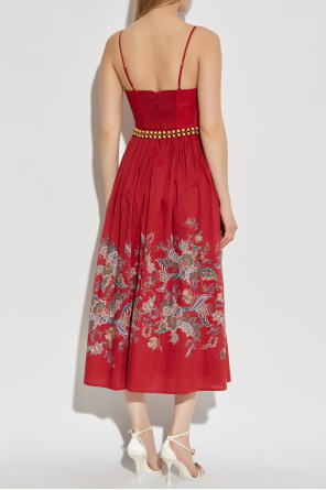 Zimmermann Dress with beaded belt at the waist