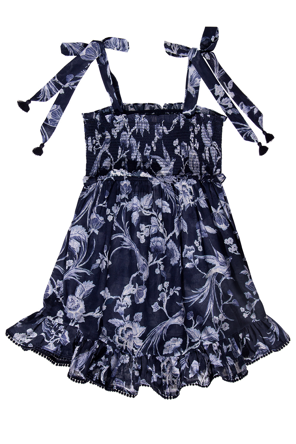 Zimmermann Kids Floral-motif bds dress