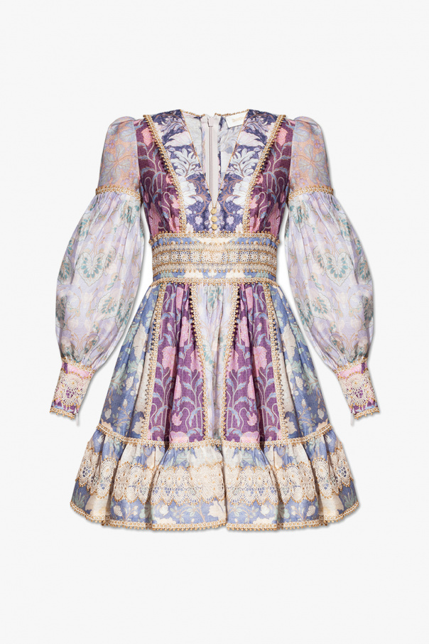 Zimmermann Camilla floral-print silk maxi dress Rosa