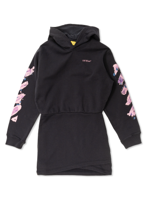Vestido de corte sudadera