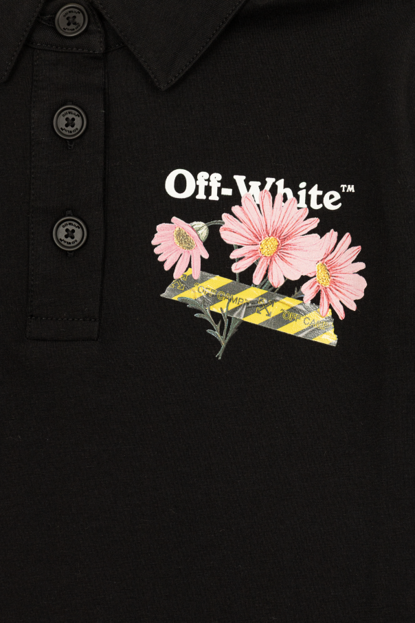 Off-White Kids Dress with printed logo