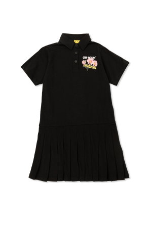 Vestido con logotipo estampado