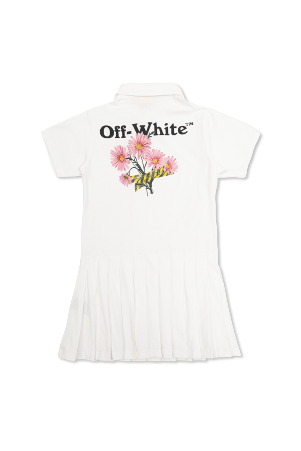 Off-White Kids Dress with printed logo