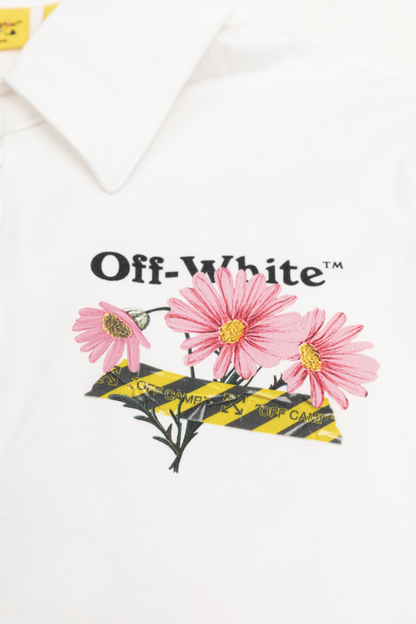 Off-White Kids Dress with printed logo