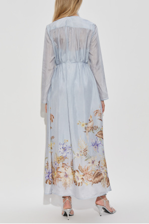 Zimmermann Kleid mit Blumenmuster