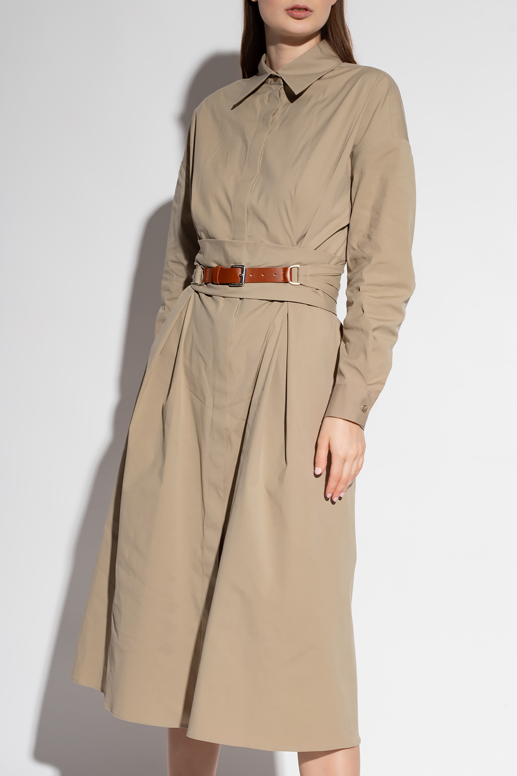 MICHAEL Michael Kors Womens Textured Midi TShirt Dress  belk