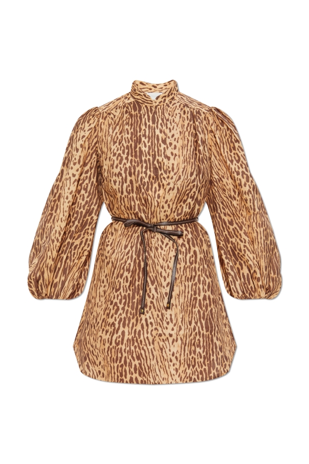 Animal print dress od Zimmermann