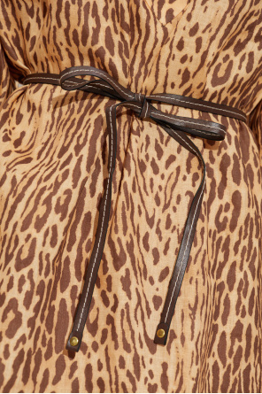 Zimmermann Vestido con estampado animal