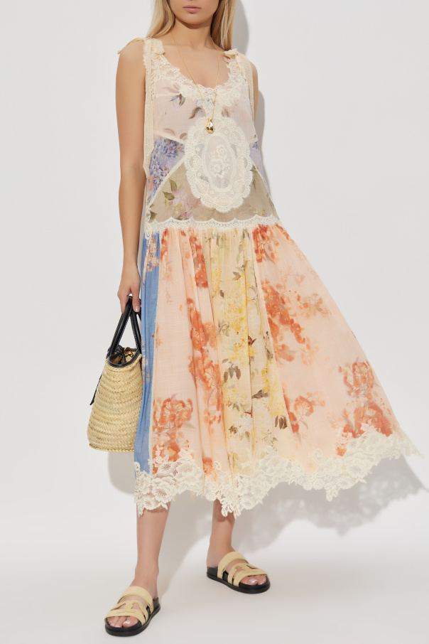 Zimmermann Dress with lace inserts