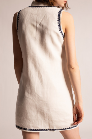 IetpShops | Warehouse Grøn t-shirt i satin | Women's Clothing | Tory Burch  Sleeveless dress