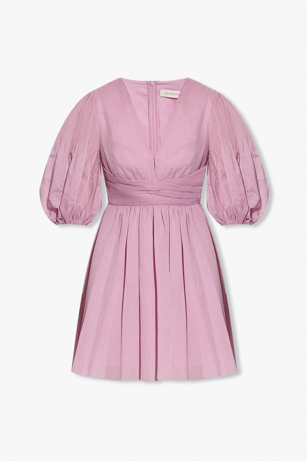 Zimmermann Pleated COTTON dress