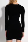 T by Alexander Wang BLACK Dress with logo