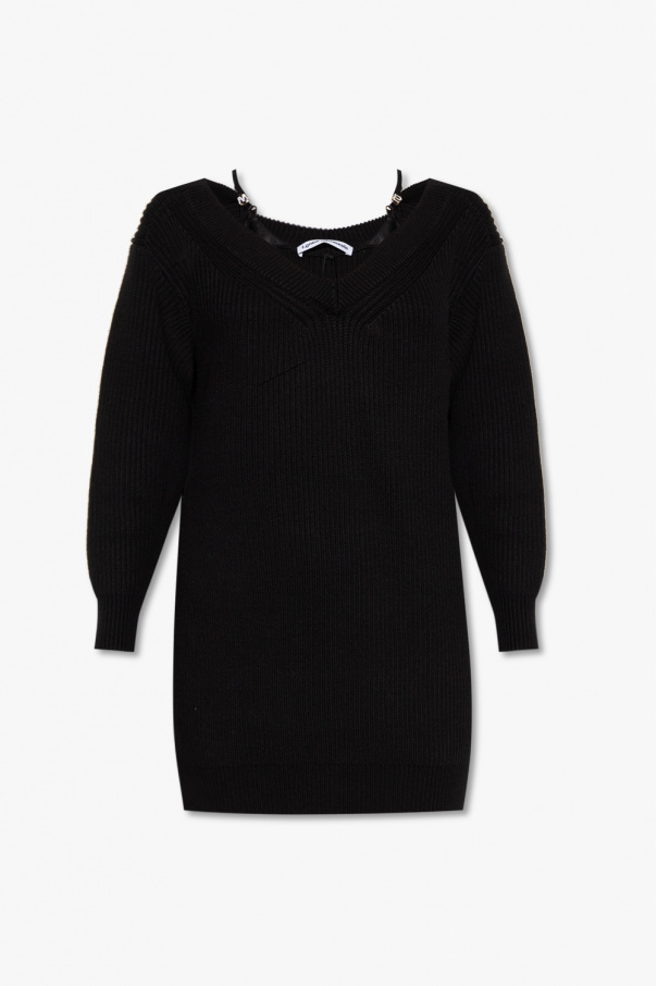 T by Alexander Wang Off-the shoulder dress