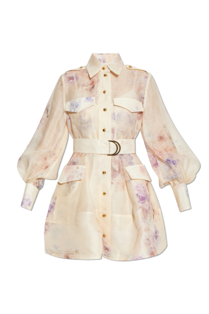 Vestido con estampado floral