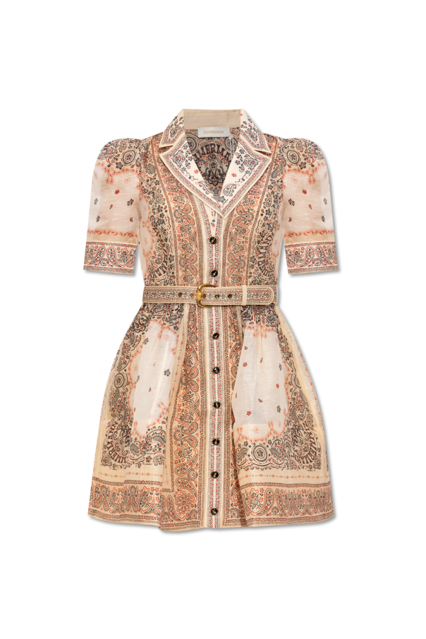 Dress with paisley motif od Zimmermann