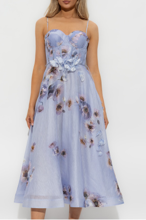 Zimmermann Kleid mit Blumenmuster