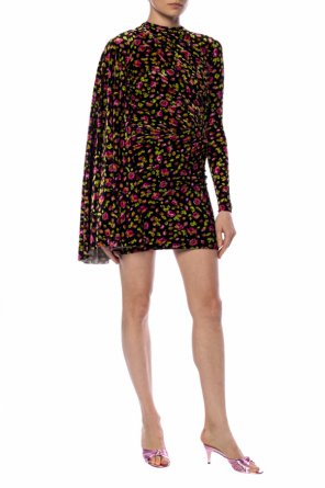 Floral-printed dress od Balenciaga