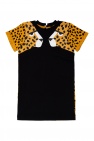 Stella McCartney Kids BLACK Animal-printed dress