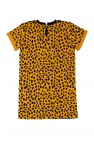 Stella McCartney Kids BLACK Animal-printed dress