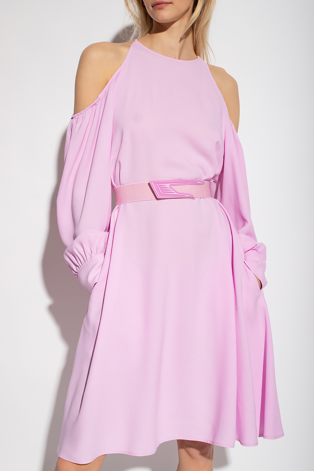 stella Tiukka McCartney Dress with denuded shoulders