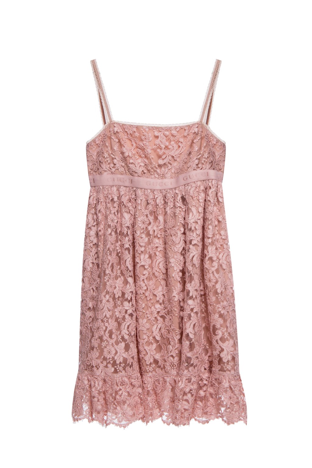 Pink Lace slip dress Gucci - Vitkac Germany