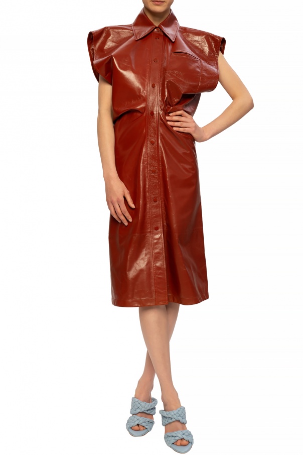 Bottega Veneta Leather dress