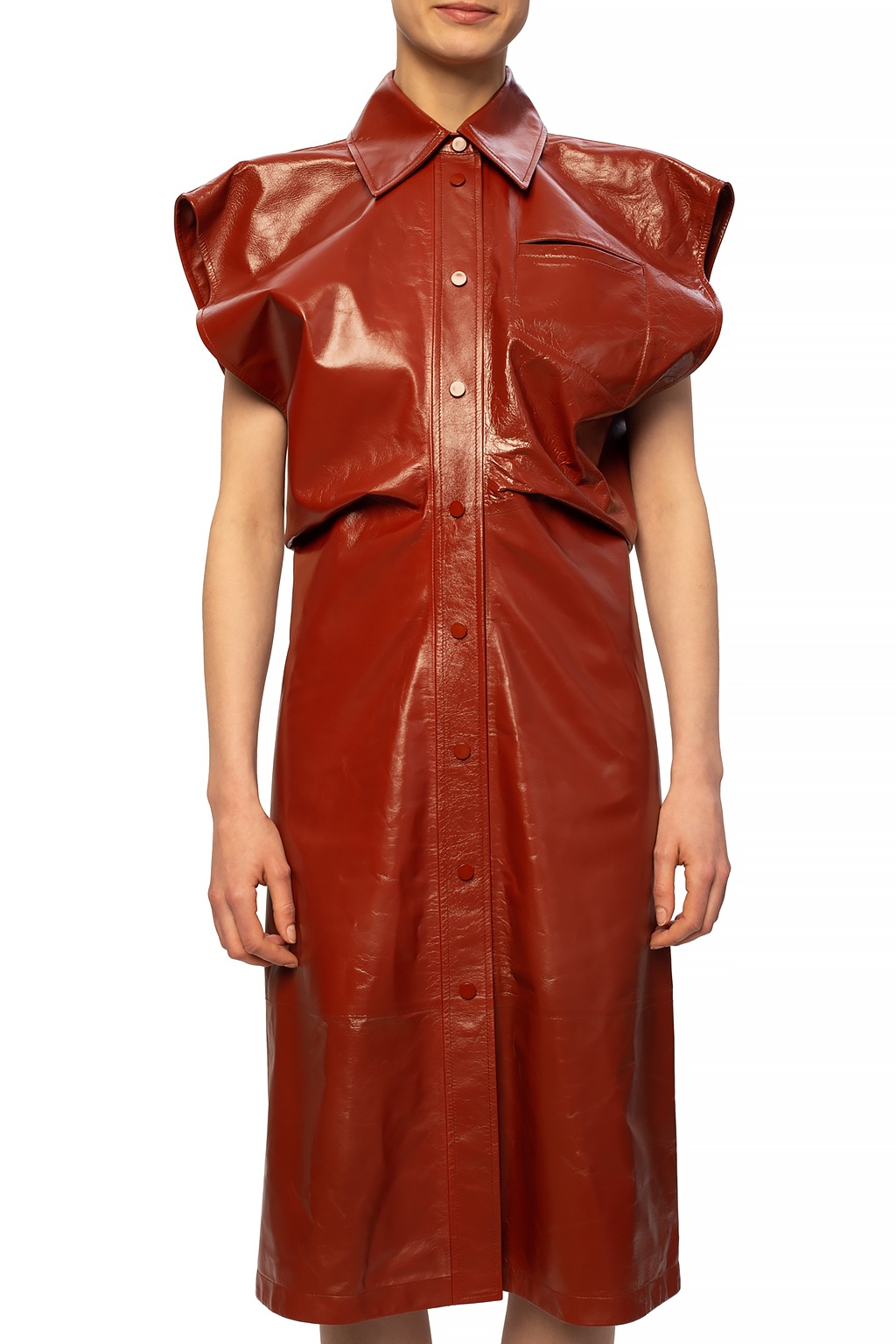 Bottega Veneta Leather dress