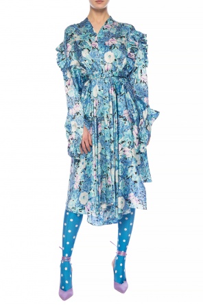 Floral-printed dress od Balenciaga