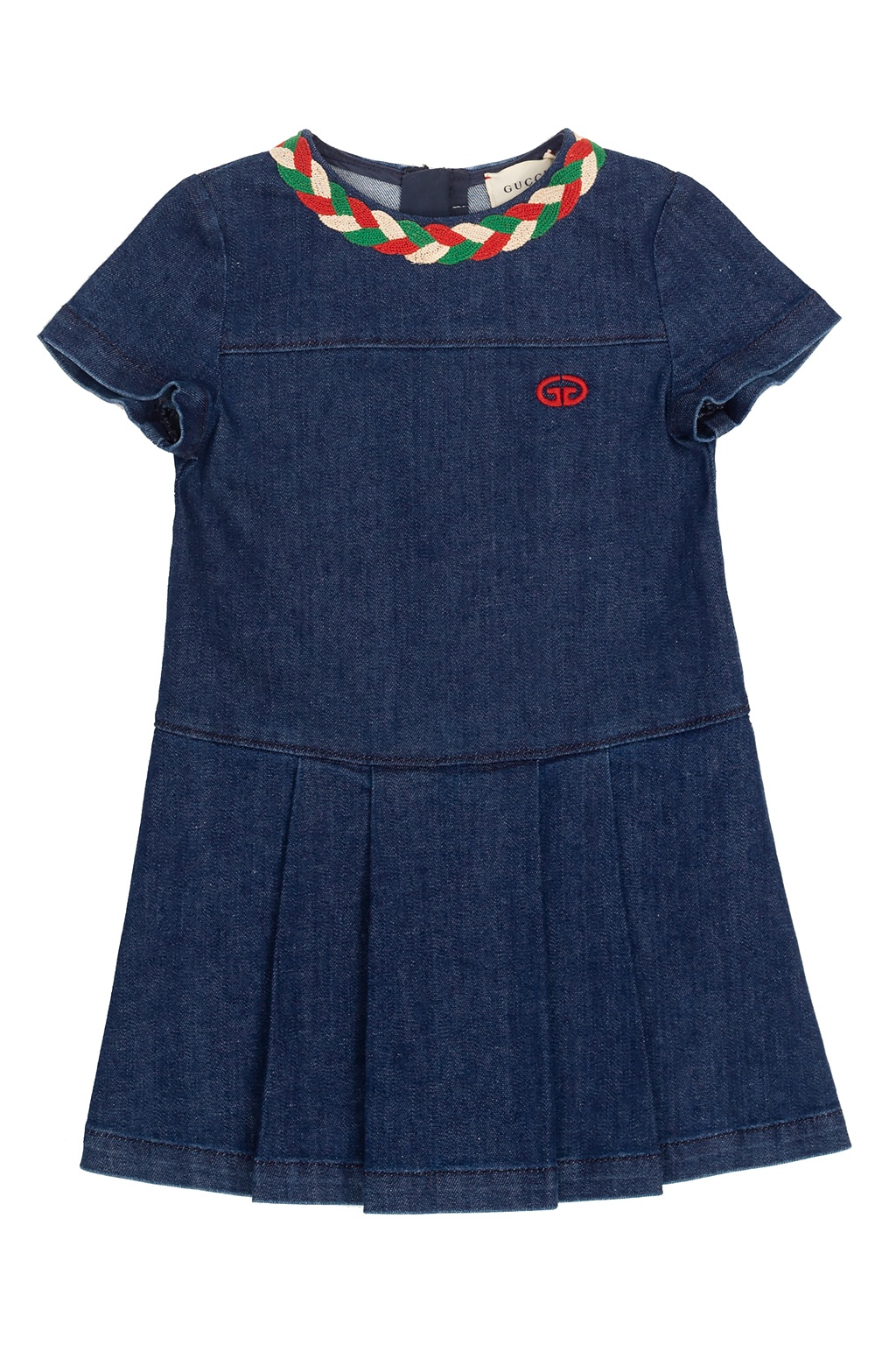 Gucci Kids Logo denim dress