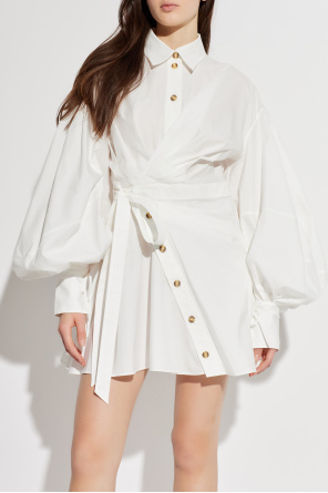 Zimmermann Vestido `Rebellion Poplin`