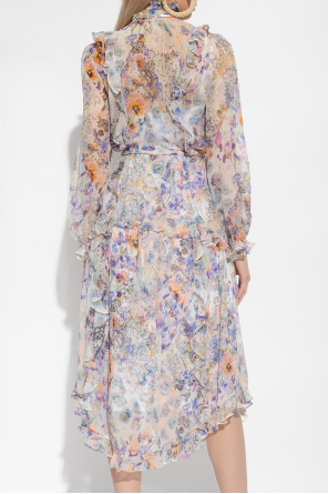 Zimmermann Tencel dress with floral motif