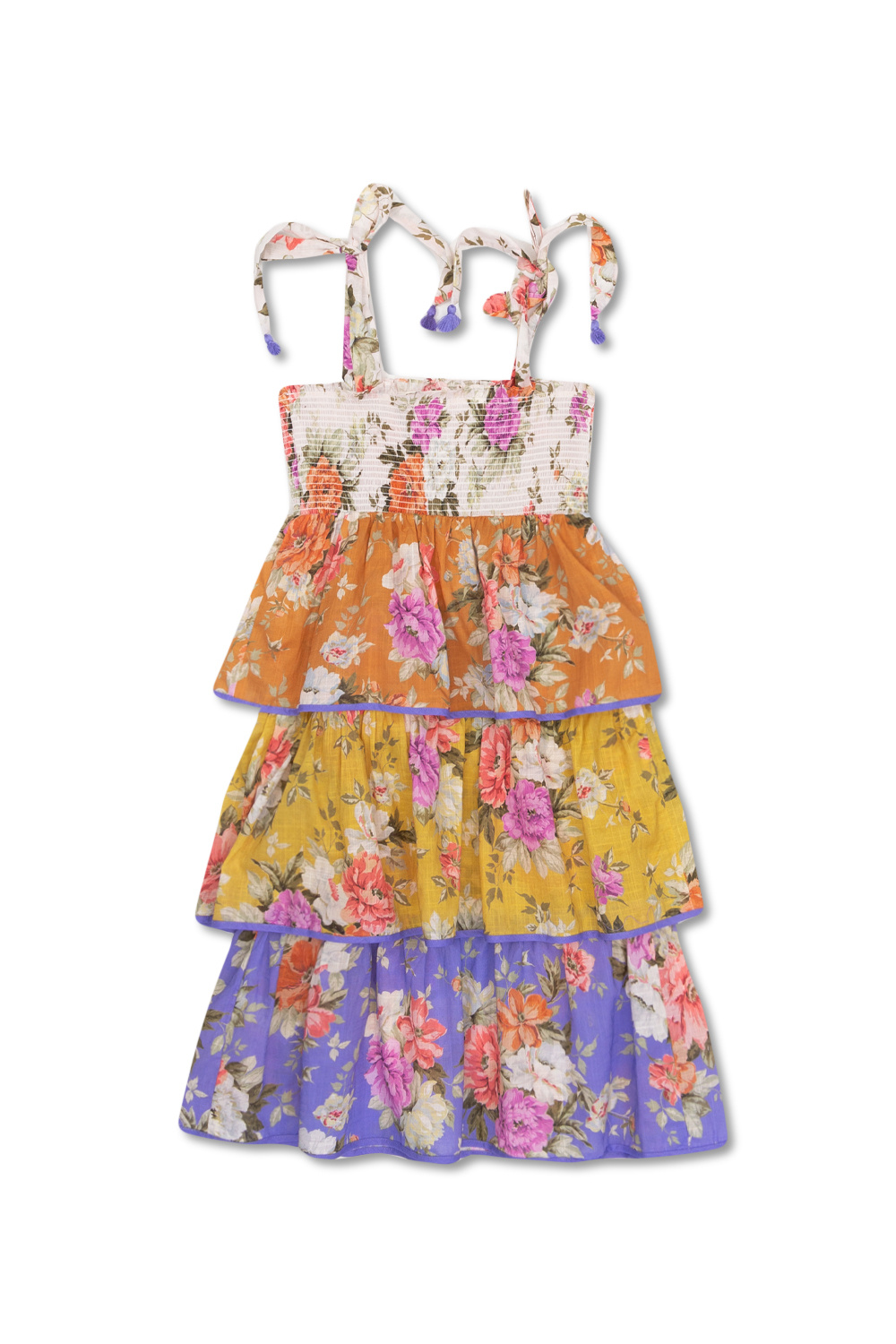 Zimmermann Kids Add a hint of luxury to your little girls wardrobe with this dress from Calvin Klein Jeans