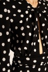 Saint Laurent Polka dot dress