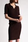 Bottega Veneta Wool dress with short sleeves