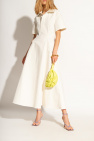 Bottega Veneta Long dress with short sleeves