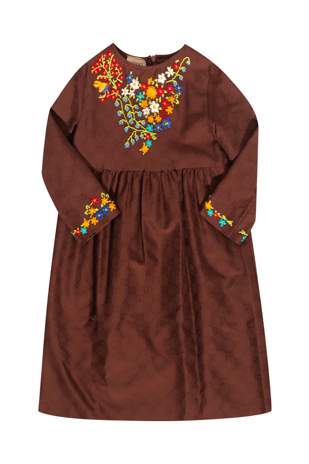 Gucci Kids Embroidered dress