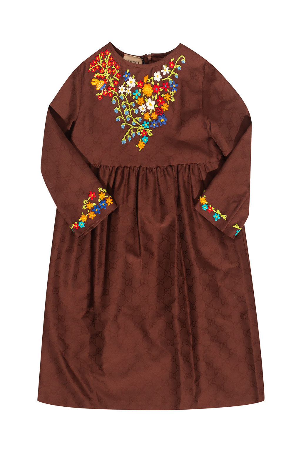 Giorgio Armani Long Dress with Multicoloured Embroidery