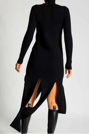 Bottega Veneta Knitted dress with high neck