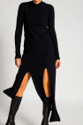 Bottega Veneta Knitted dress with high neck