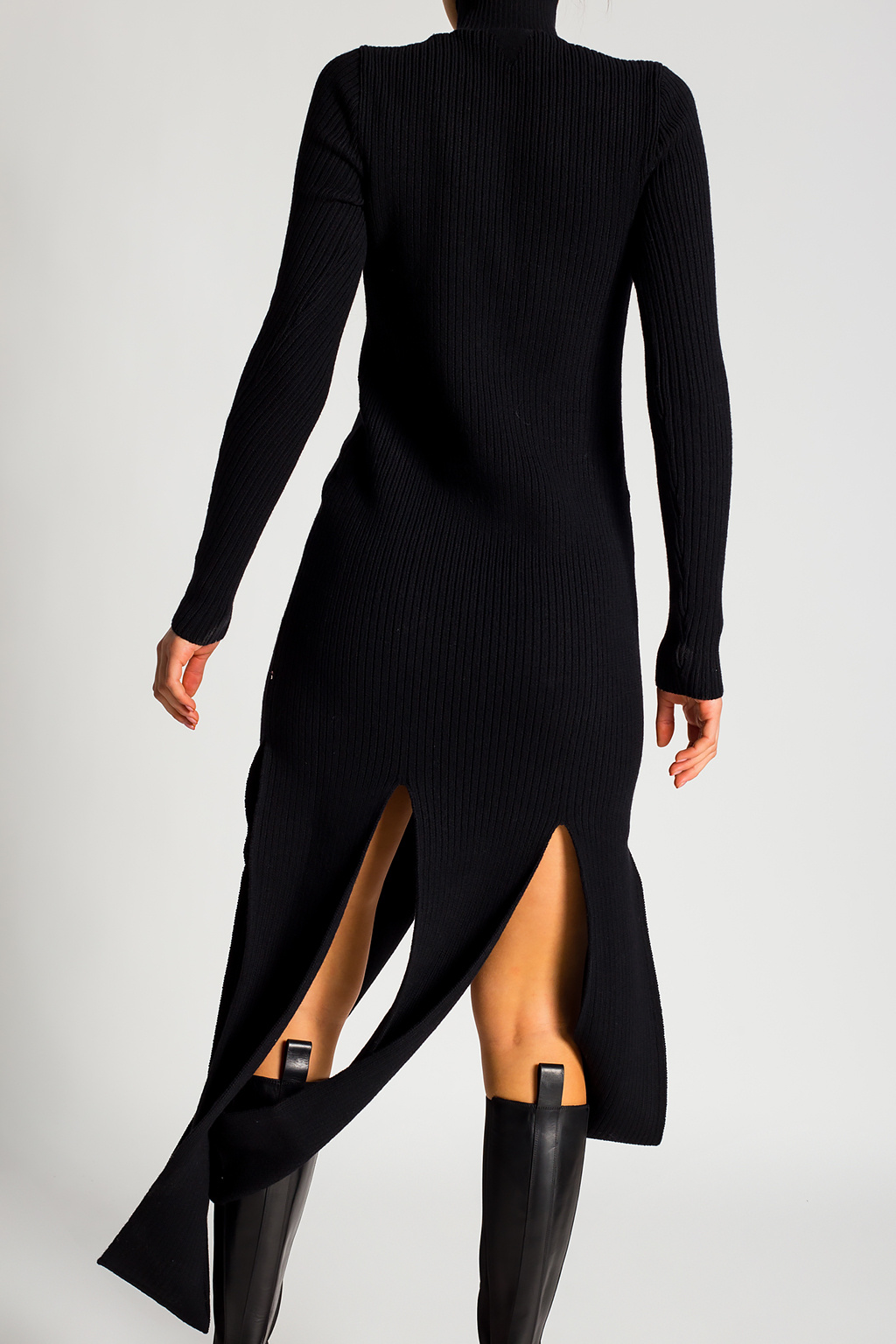 Bottega Veneta Knitted dress with high neck