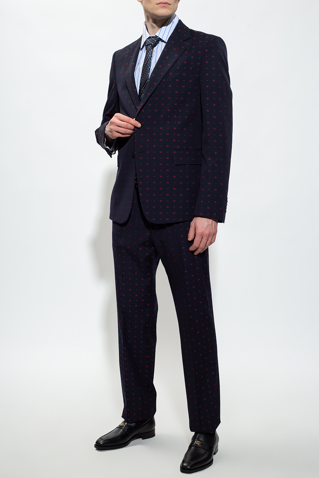 Gucci Monogram Suit - 12 For Sale on 1stDibs  gucci monogram suit price, suit  monogram, monogram suit jacket