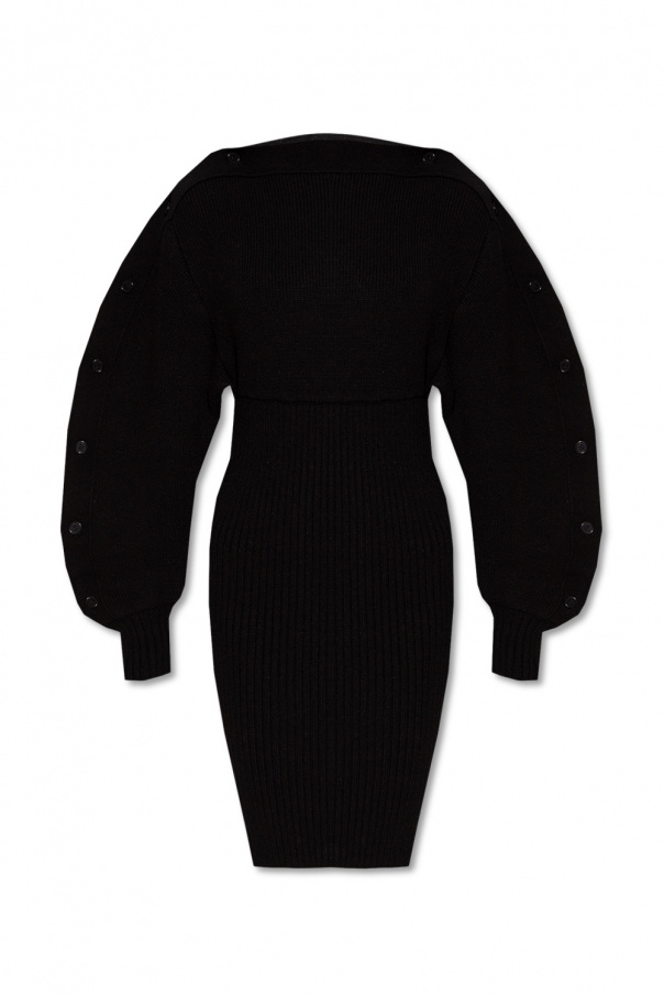 bottega daniel Veneta Wool dress