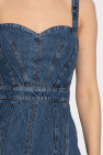 Alexander McQueen Denim dress with straps