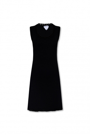 BOTTEGA VENETA FITTED DRESS WITH MOCK NECK