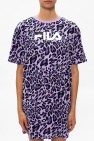 Fila PURPLE Oversize t-shirt with logo