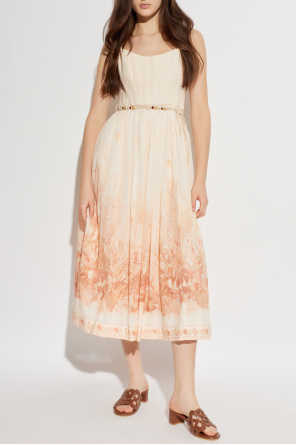 Zimmermann Vestido "Wanderlust Corset"