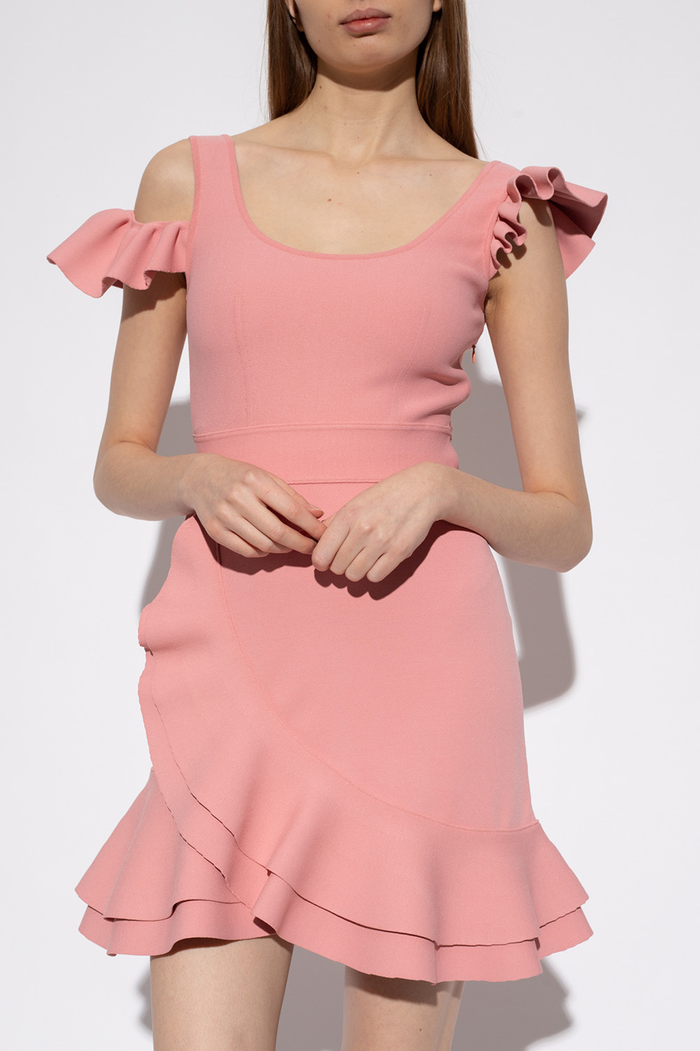 Alexander McQueen Ruffled dress