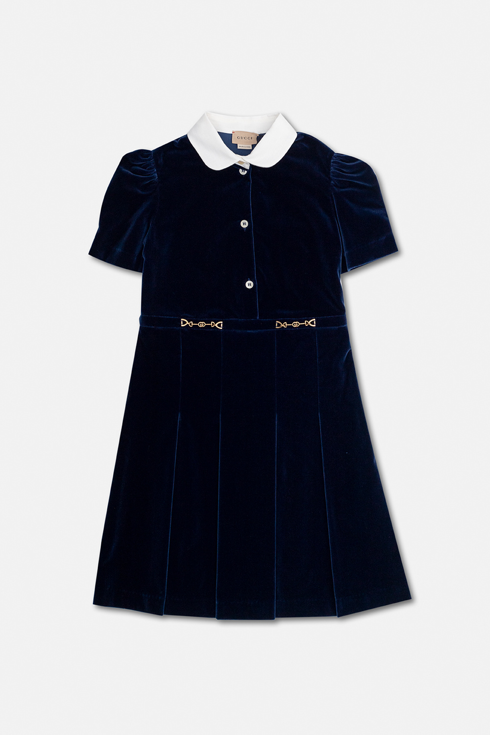 Gucci Kids Girls Pocket Dress in Navy 4 yrs Blue