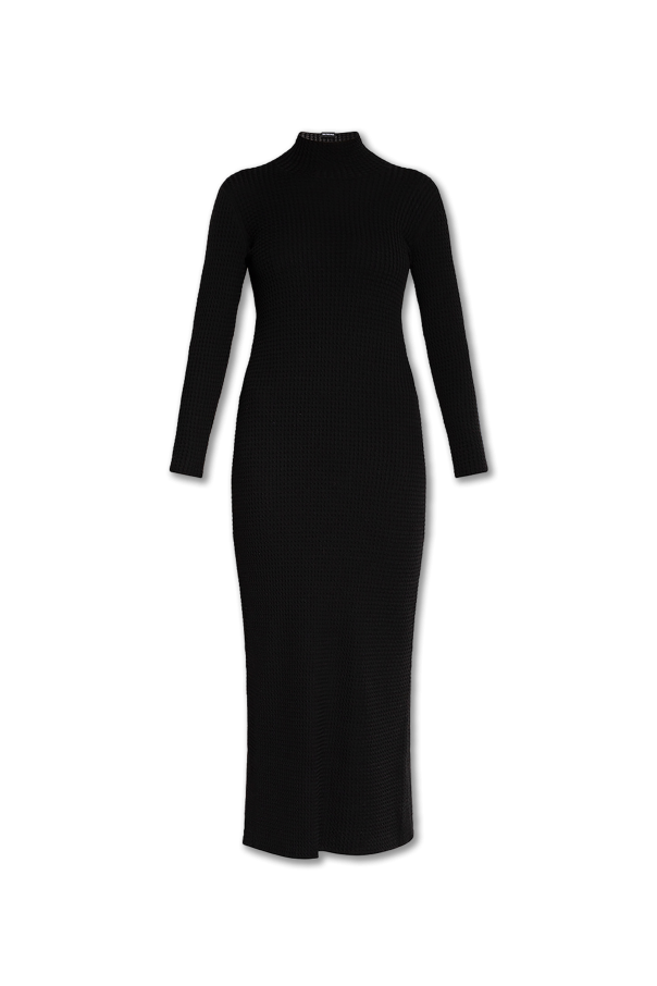 Dress with stand-up collar od Balenciaga