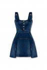 Alexander McQueen Denim slip dress